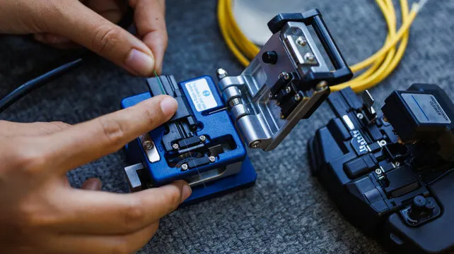 Precision Fiber Splicing Operations